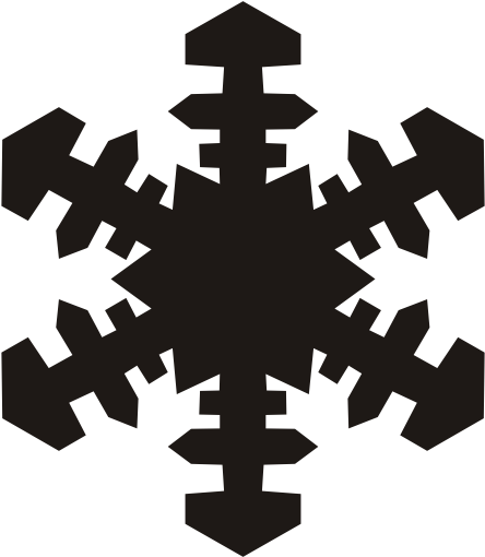 Orange - Snowflake - Clipart - Good Luck On Your Test Tomorrow (600x600)
