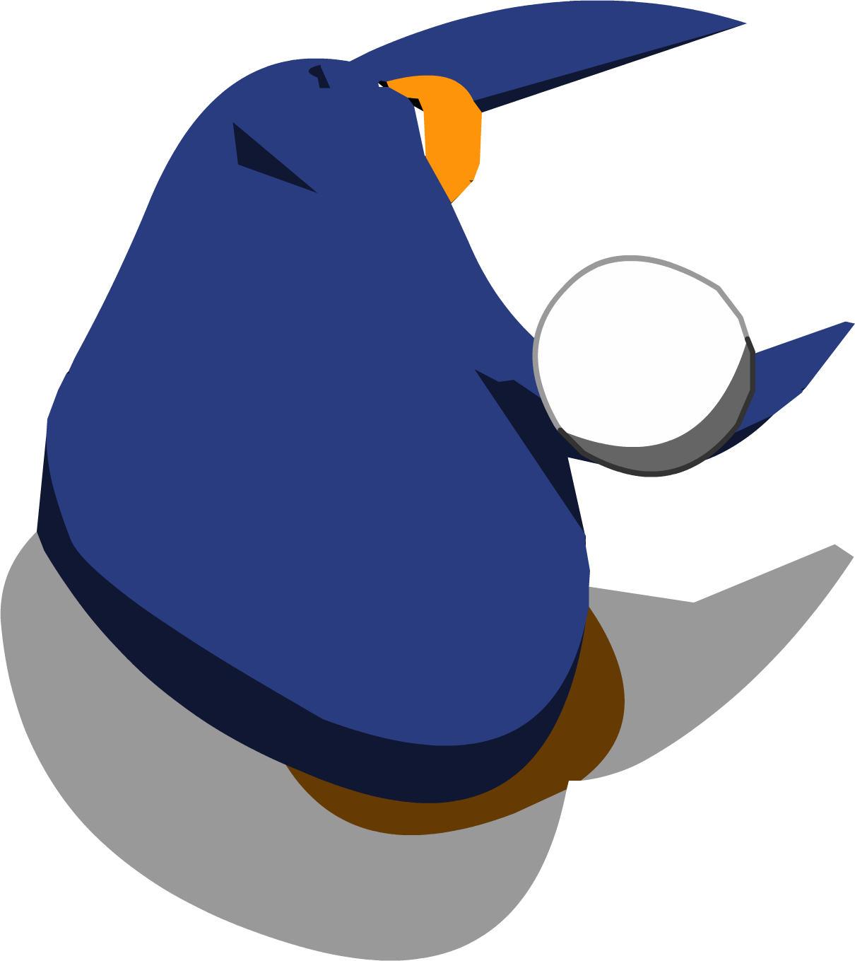 Penguin Chat Snowball Throw - Club Penguin Throw Snowball (1210x1359)
