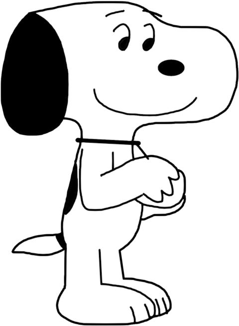 Snoopy Making A Snowball By Marcospower1996 - Snoopy (894x894)