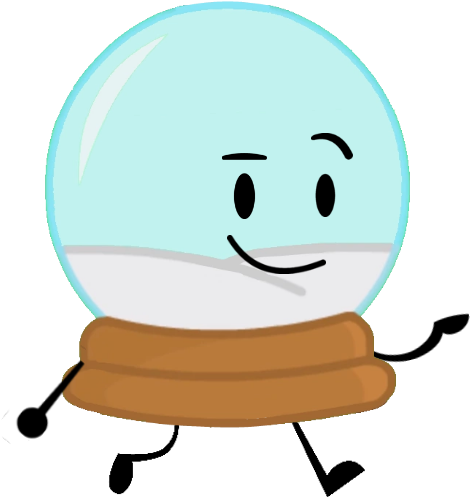 Snowball Pose Pikmin - Object Overload Snow Globe (509x531)