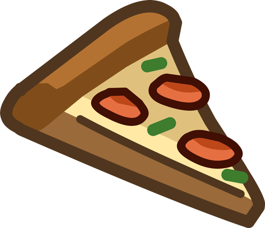 School Snowball Cafeteria Ait - Pedazo De Pizza Png (890x768)