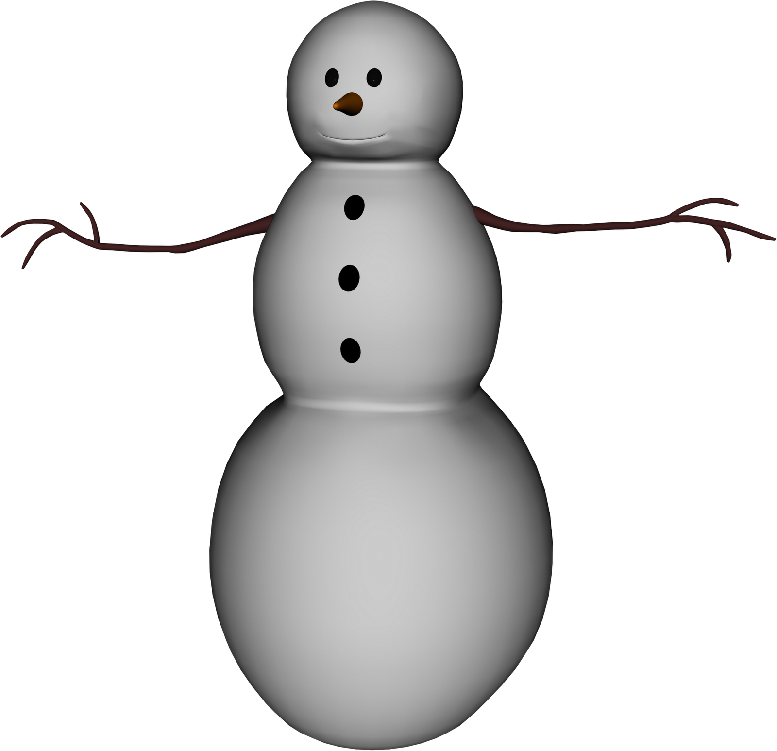 Snowman Clipart To Download - Prayer (1600x1546)