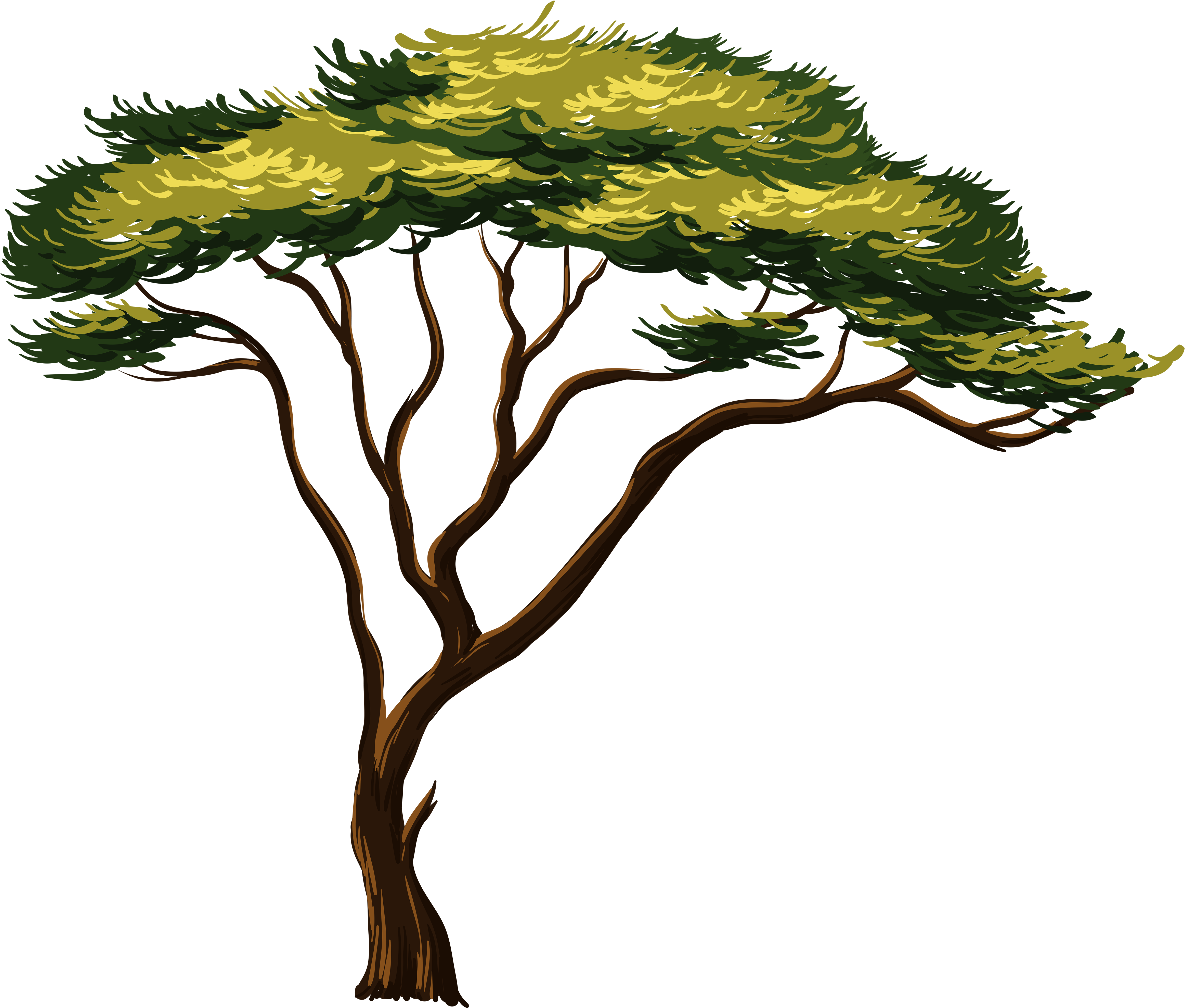 Wall Sticker Safari Animals (4792x4120)