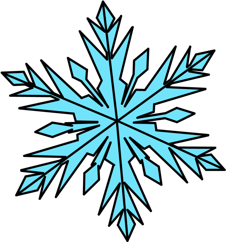 Elsa Snowflake Template - Frozen Snowflakes Clip Art (950x842)