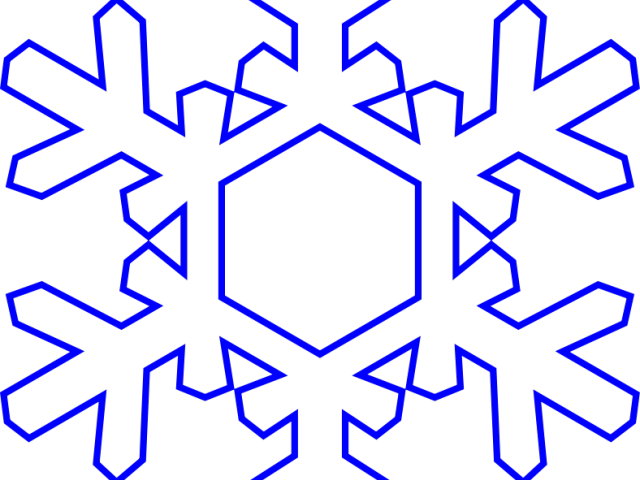 Large Snowflake Cliparts - Schneeflocke Clipart (640x480)