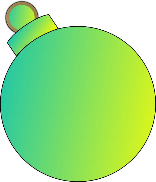 Turquoise Clipart Ornament - Circle (510x595)