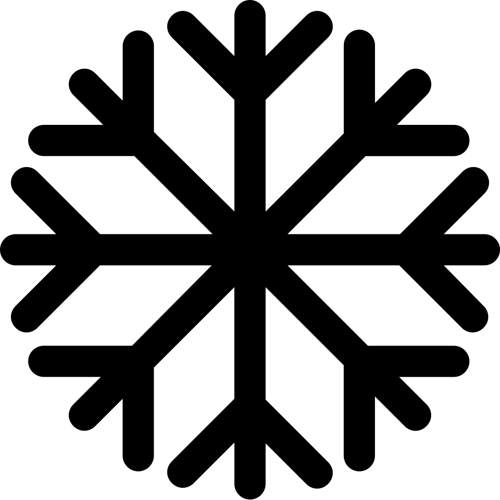 Snowflake Comments - Simbolo De Frio En Aire Acondicionado (980x981)