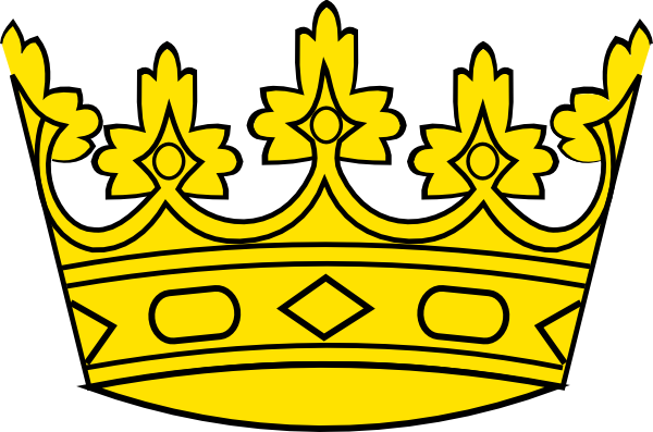 Small Crown Clip Art - Crown Clip Art (600x397)