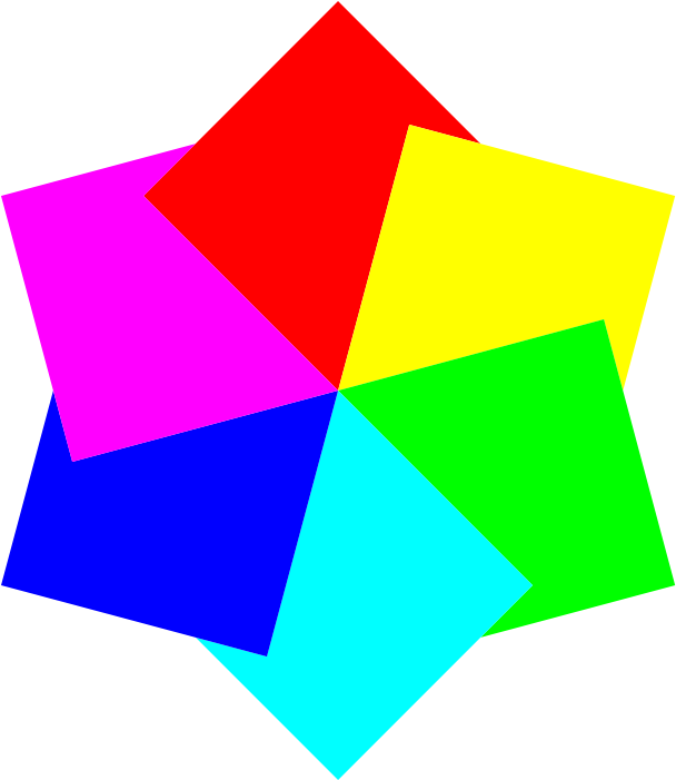 6 Squares Hexagram - 6 Squares (800x800)