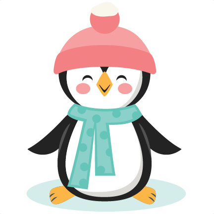 Winter Christmas Bird Svg Scrapbook Cut File Cute Clipart - Adã©lie Penguin (432x432)