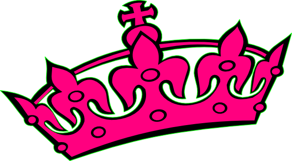 Tiara Clip Art - Im The Queen! Im The Queen! Shot Glass (600x332)