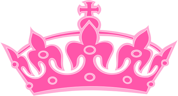 Pink Tiara Clip Art - Long Hair Don T Care (600x323)