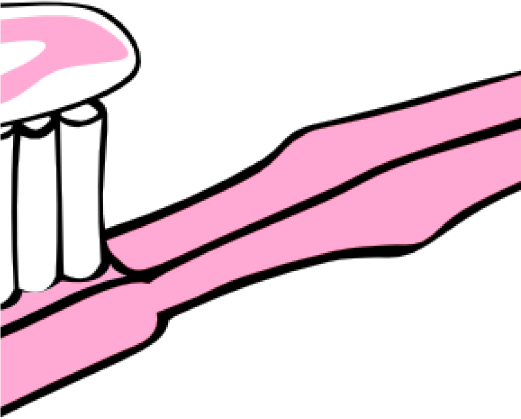 Clipart Toothbrush Pink Toothbrush Clip Art At Clker - Toothbrush (1024x1024)