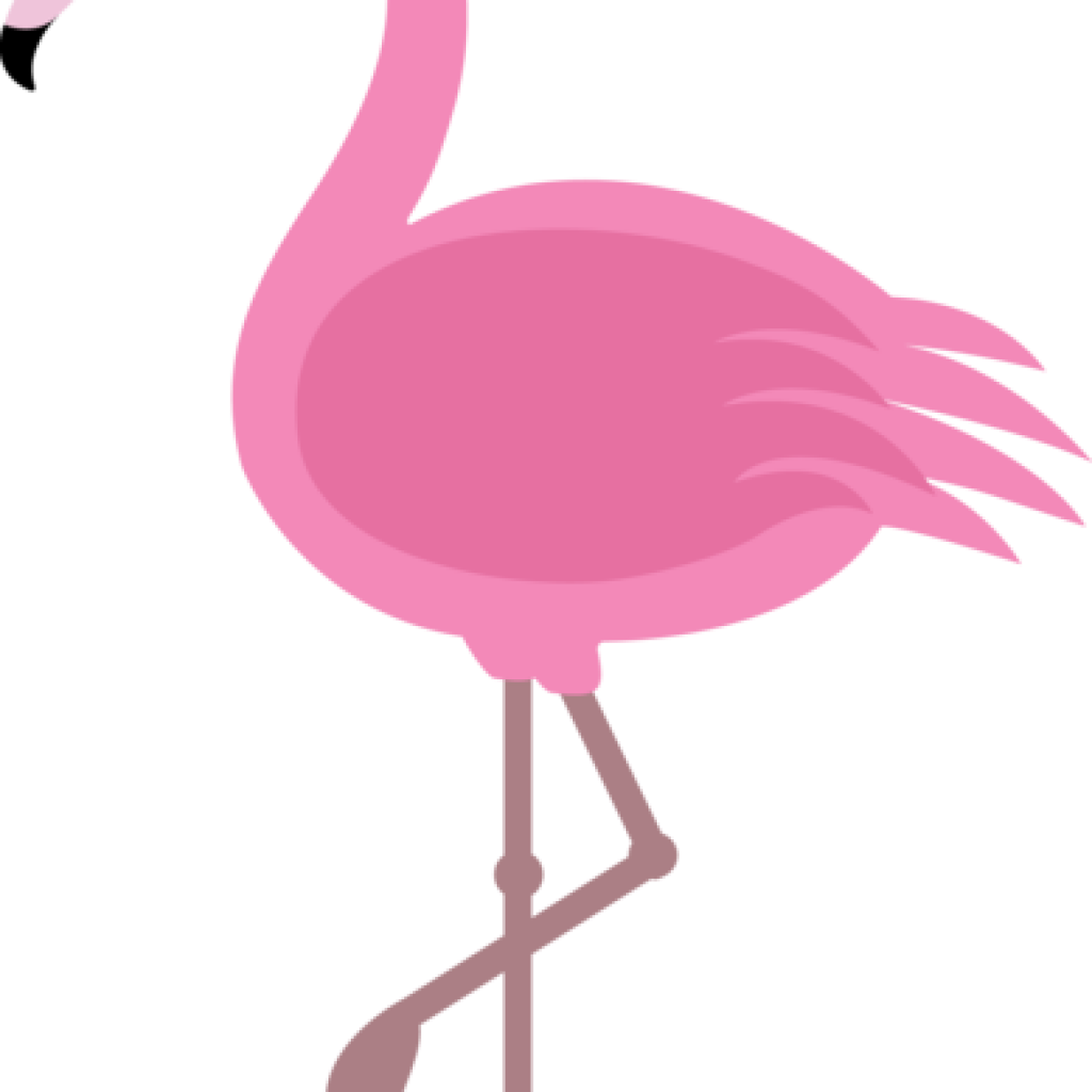 Flamingo Clipart Elegant Pink Flamingo Clip Art Binatang - Flamingo Clip Art (1024x1024)