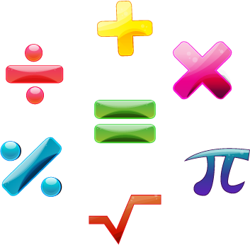 Maths Symbols - Math Symbols Png (353x346)