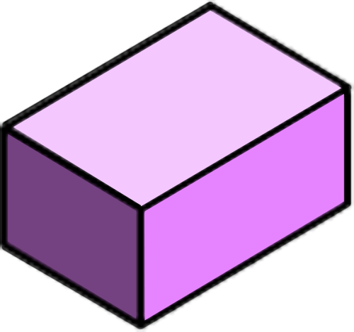 Rectangular Prism 3d Shapes (500x469)
