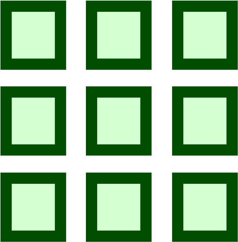 Math Matrix Svg File - Thumbnails Icon (900x900)