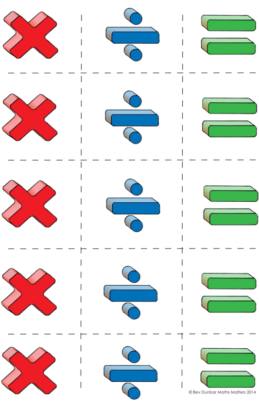 Multiplication And Division Clipart - Multiplication And Division Symbols (560x840)