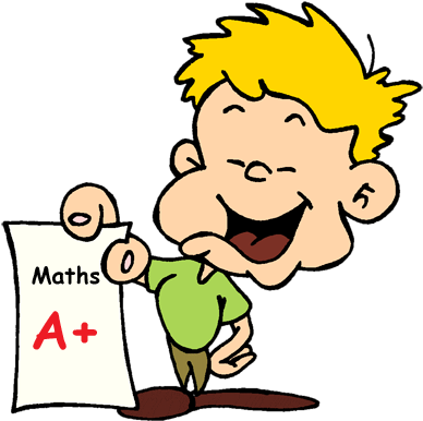 Nice Funny Math Clipart Maths Recovery Sundays Well - Entrega De Boletim Escolar (400x400)