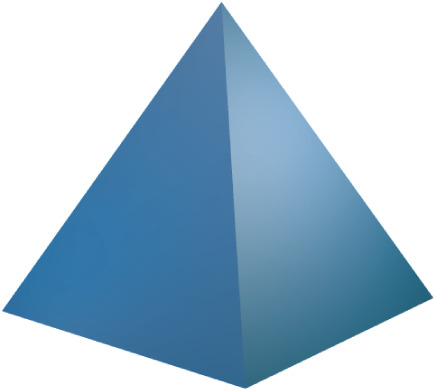 Square Based Pyramid Clipart (640x461)