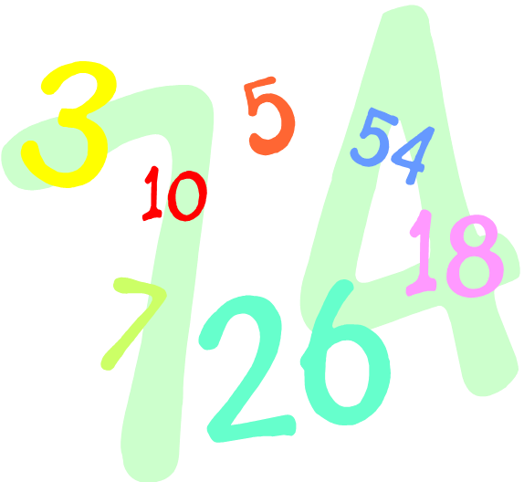 In Numeracy We Will Continue Developing Our Mental - Gif Math Background Transparent (574x528)