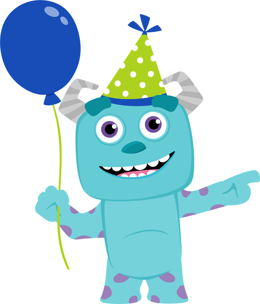 María José Argüeso - Monsters Inc Baby Characters (900x1053)