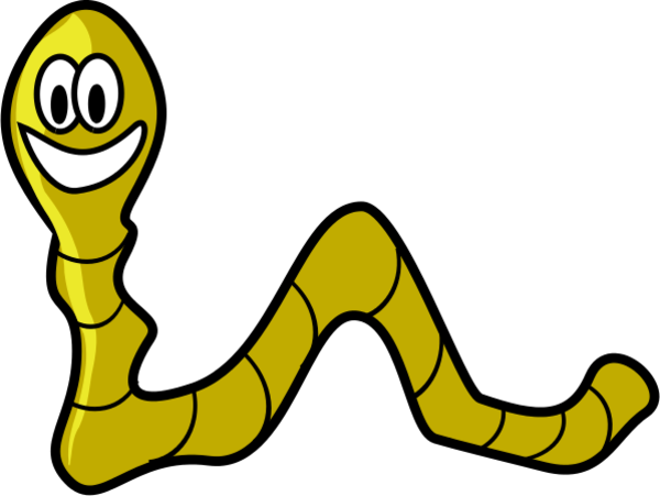 Inchworm Clipart Unit Measurement - Transparent Background Worm Clipart (600x451)