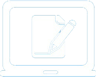 Fill Out Form Online Icon (384x360)