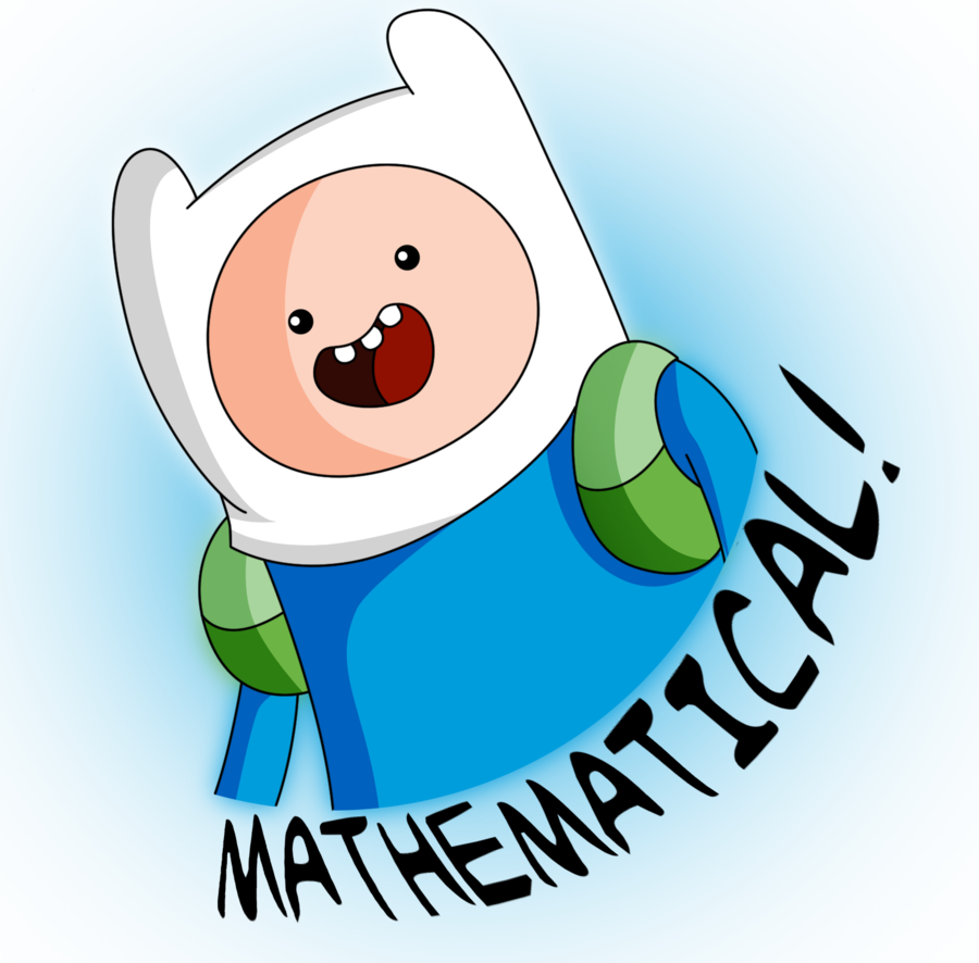 Finn - - - Mathematical By Sweetcandyteardrop On Clipart - Finn The Human Mathematical (900x886)