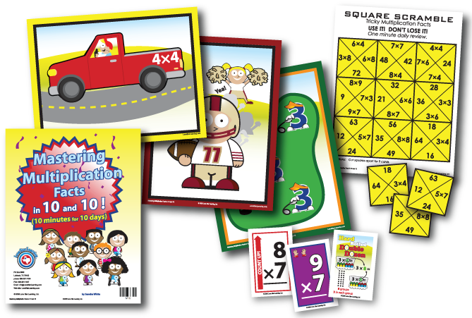 Mastering Multiplication Facts In 10 And 10™ Makes - Multiplication Table (675x450)