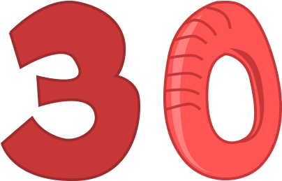 Number 3 Clip Art (550x317)