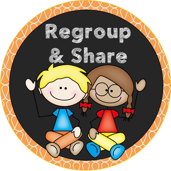 This Is Our “math Talk” Time - Share Time Clipart (690x691)