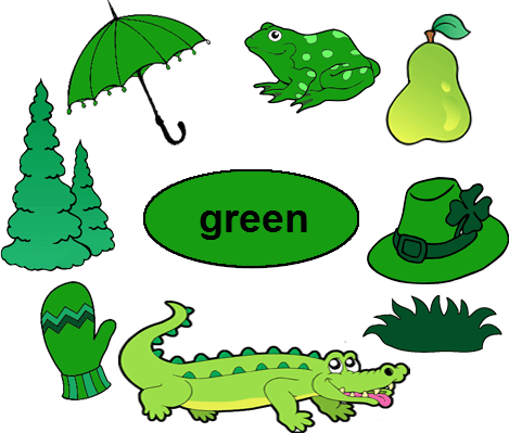 Color Green Worksheets For Kindergarten - Color Green For Preschool (469x399)