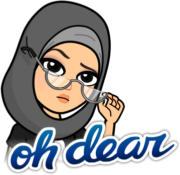 Now That My Ranting Is Over I Thought I Might Try To - Hijabi Bitmoji (398x398)