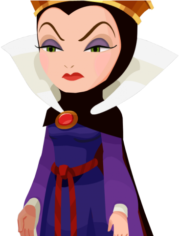 Evil Clipart Cute - Cute Evil Queen Drawing (640x480)