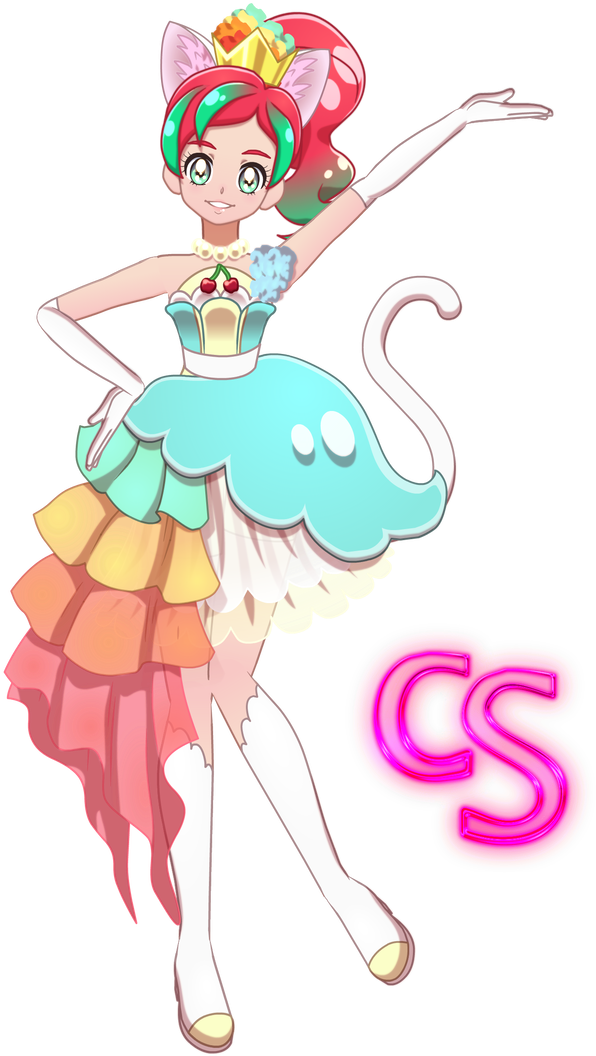 Cure Spring Parfait 3 By Fenixfairy2 - Illustration (730x1095)