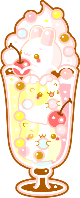 Animal Parfait By Candyhamu - Animal Parfait By Candyhamu (264x649)