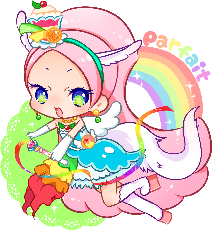 View Fullsize Cure Parfait Image - Illustration (1024x1024)