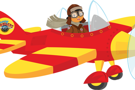 Download Wallpaper Clipart Full Wallpapers The World - Amelia Earhart Plane Png (450x300)