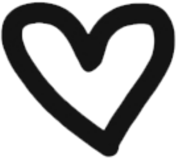 1024 X 1024 1 - Corazon Png Negro (1024x1024)