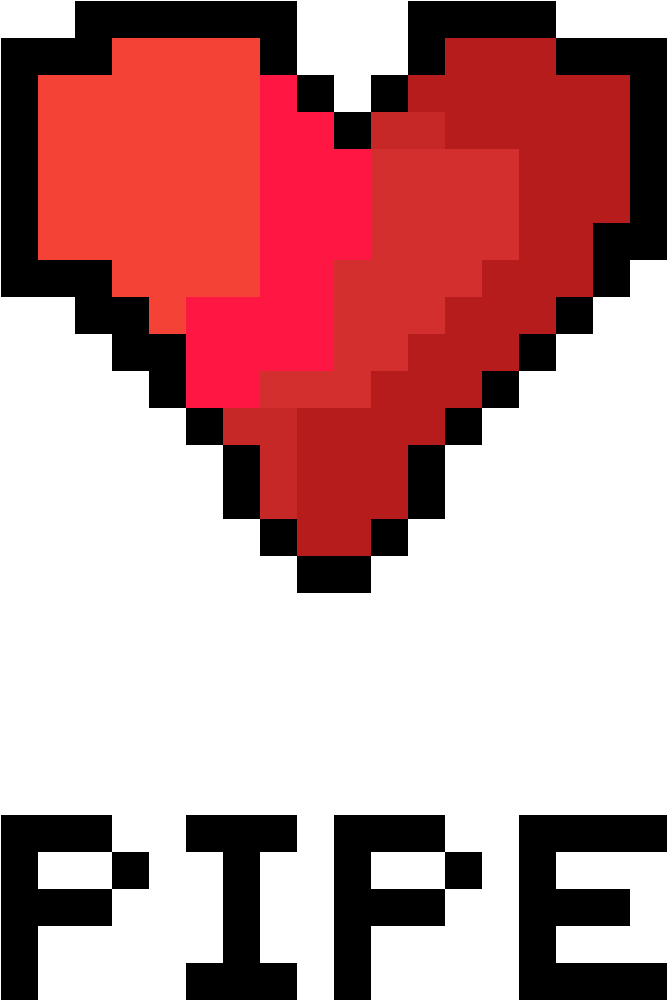 Mi Corazon - Pixelated Heart (1184x1184)