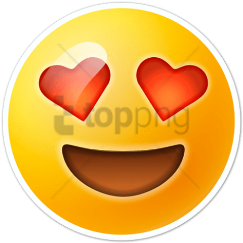 Free Png Emoji Ojos De Corazon Png Image With Transparent - Emoji Corazon Png (480x480)