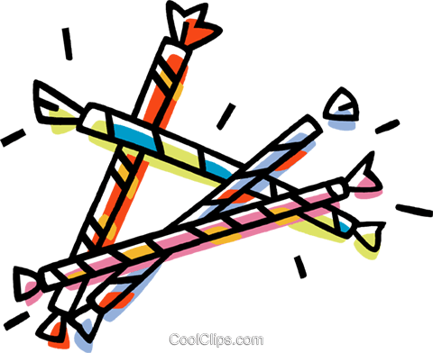 Party Favors, Christmas Crackers Royalty Free Vector - Party Favors, Christmas Crackers Royalty Free Vector (480x392)