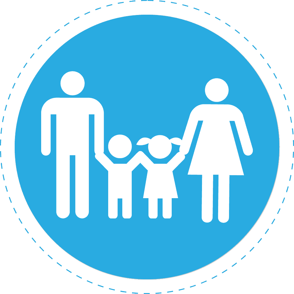 School Holiday Swimming Lessons, Family Swim Lesson - Bathroom Symbol (1000x1000)