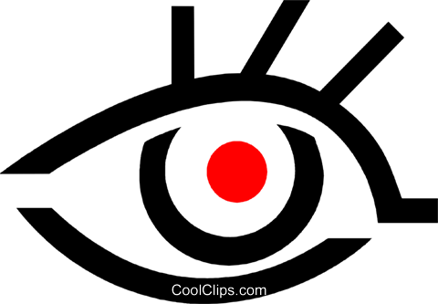 Ojo Humano Libres De Derechos Ilustraciones De Vectores - Circle (480x333)
