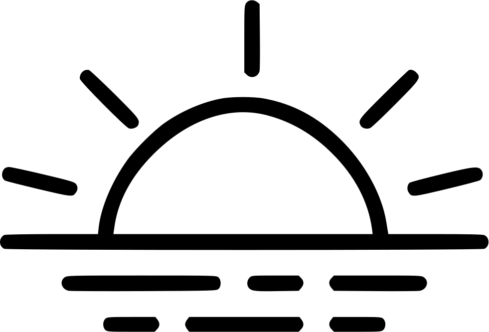 981 X 666 3 - Sunset Icon Png (981x666)
