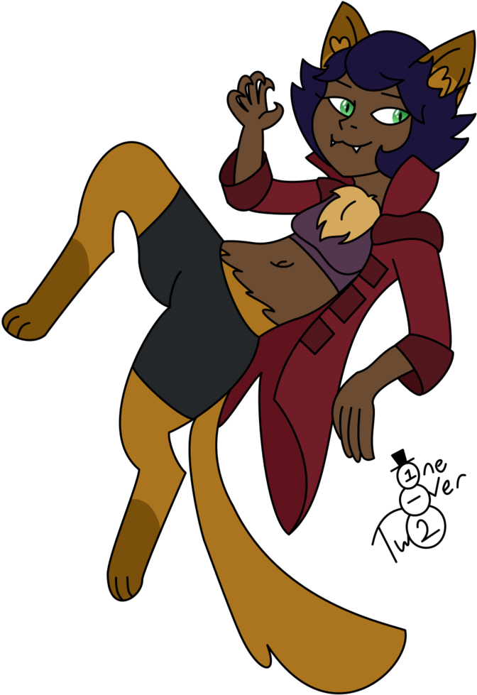 Oneovertwo Edits, Belly Button, Clothes, Ear Fluff, - Cartoon (814x1024)