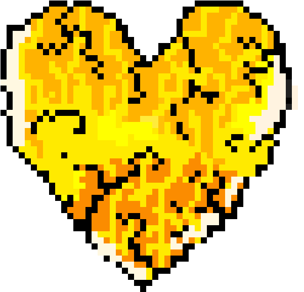 Golden Heart - Heart (1200x1200)