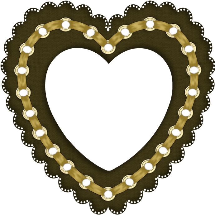 Pretzel Clipart Heart - Maroon Colour Necklace Set (696x696)