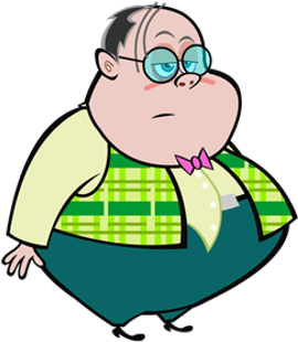 Lucky Fred Character Mr Tonsils - Cartoon (400x400)